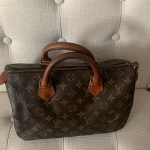 Louis Vuitton Speed AUTHENTIC VINTAGE early to late 1980 manufactured